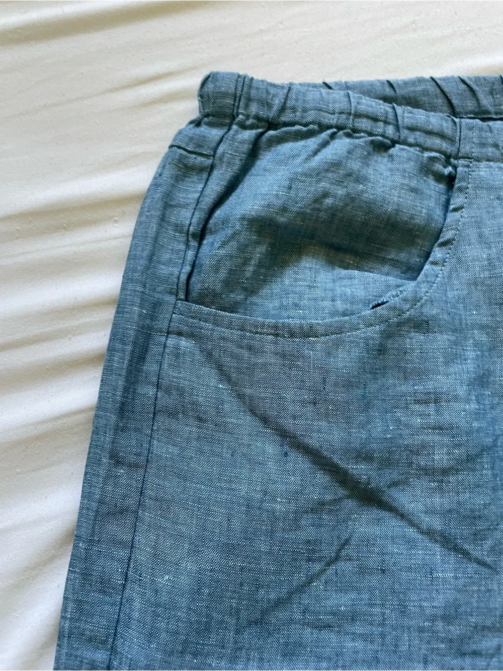 Banana Republic Wide-Leg Linen Pants